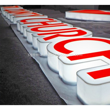 Large Acrylic Alphabet Letters Wall Letters